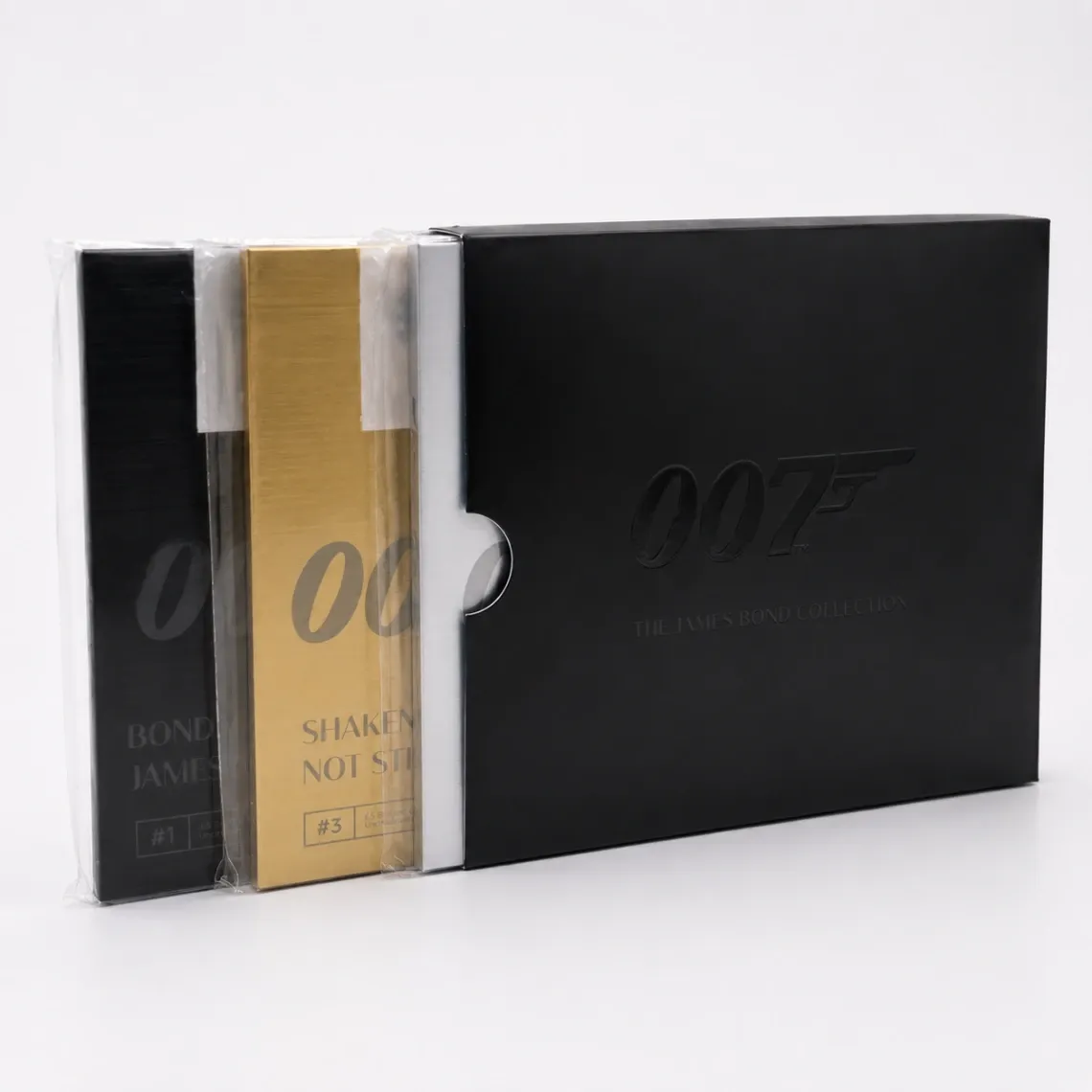Royal Mint James Bond 007 Komplettes 3-Münzen-Set 2020 – Versiegelte Sammleredition – Ref. 20JBBUH