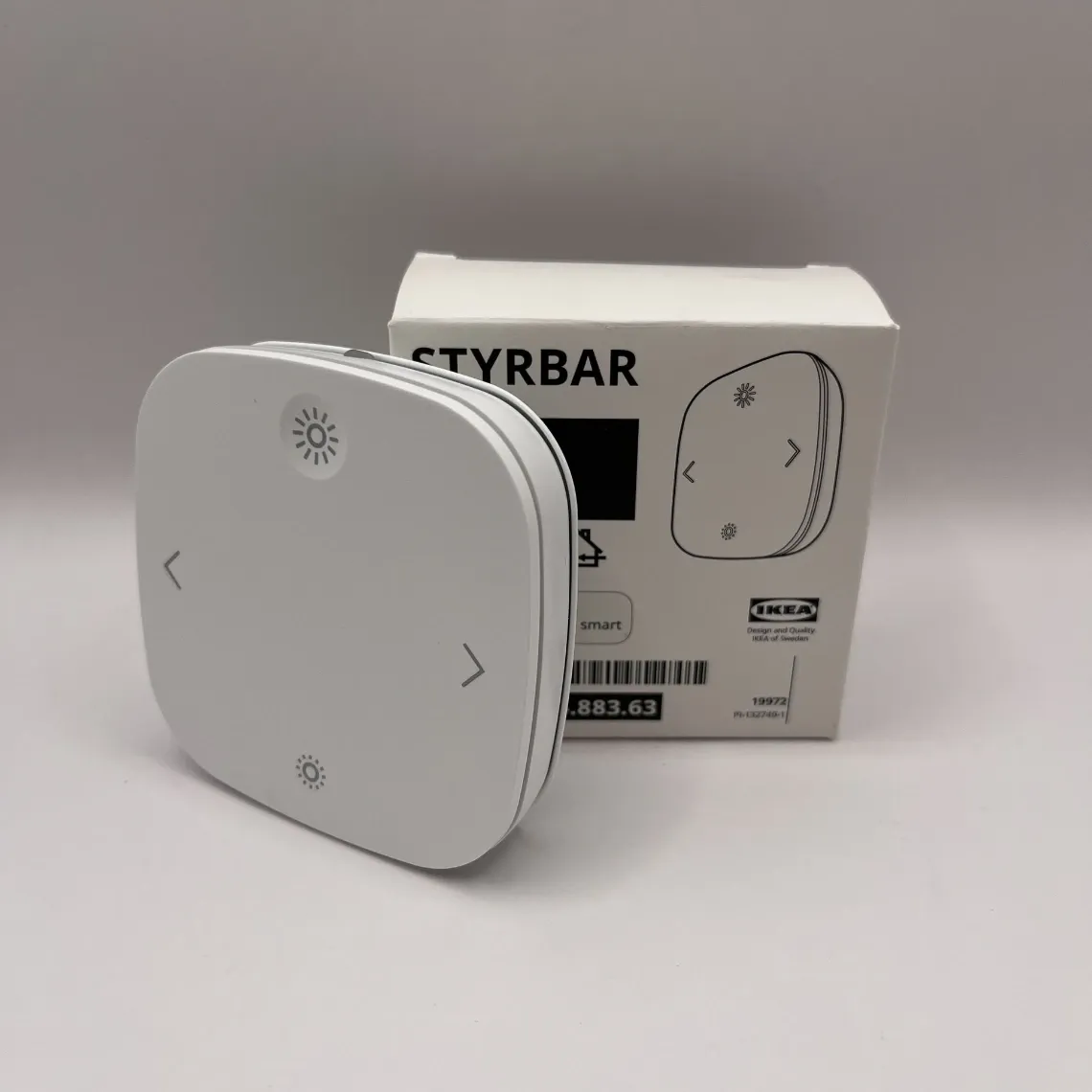 Set of 3 IKEA STYRBAR Smart Remote Controls – White | IKEA Home Smart | Ref. 304.883.63