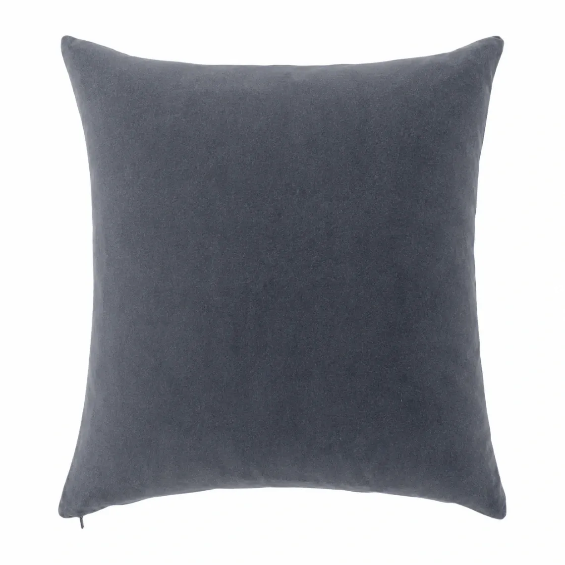 Grey Velvet Cushion 46 × 46 cm – Decorative Throw Pillow