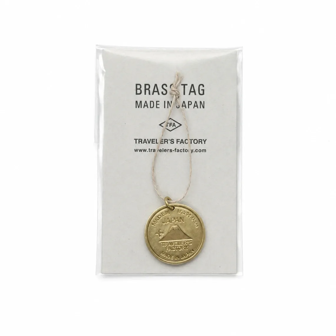 Traveler’s Factory Brass Tag Japan Trip – Special Edition Brass Charm