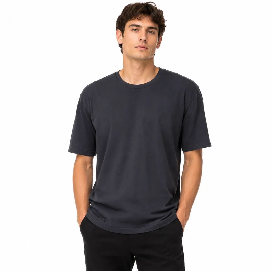 Zara Navy Blue T-Shirt