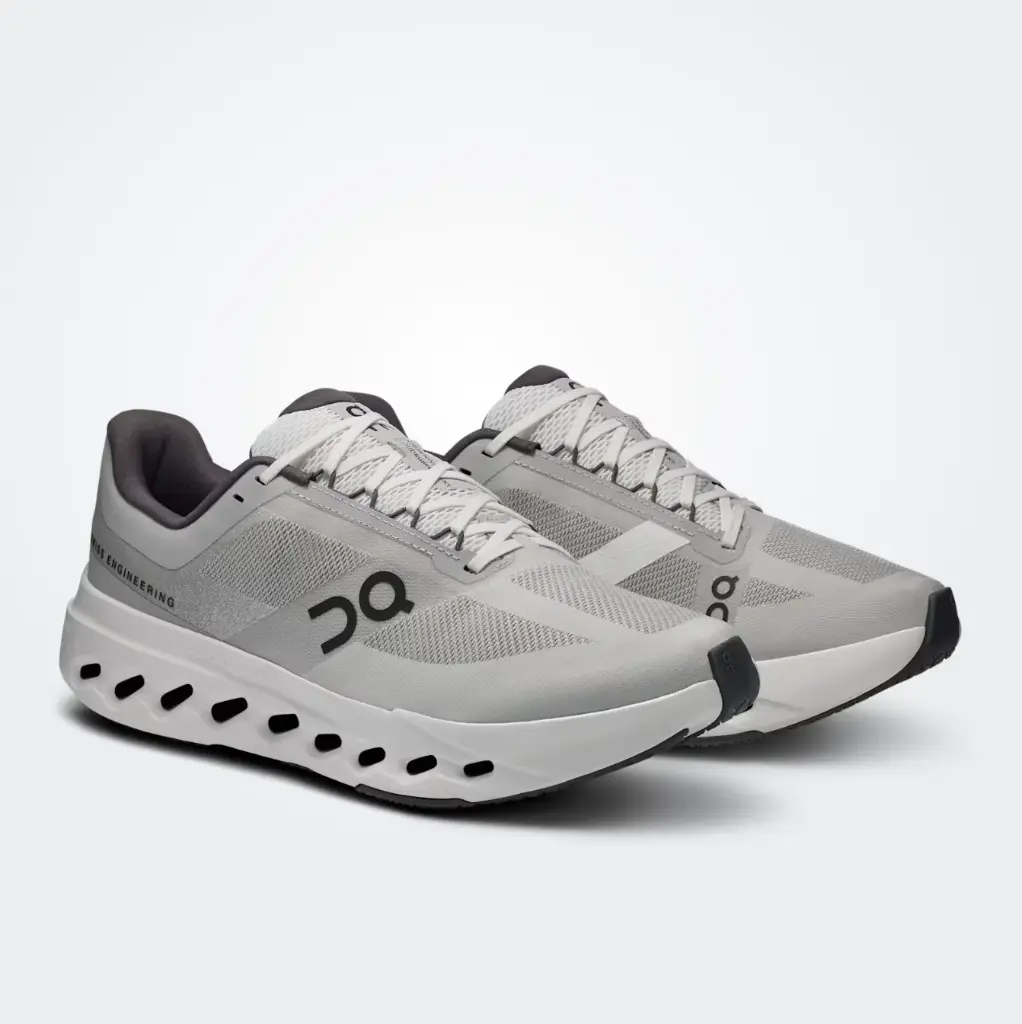 On Cloudsurfer Next Gen Wide Herren-Laufschuhe – Glacier | Weiß – Größe 43 EUR