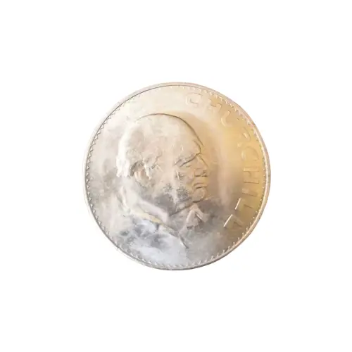 38mm Winston Churchill Commemorative Coin - Metal Badge