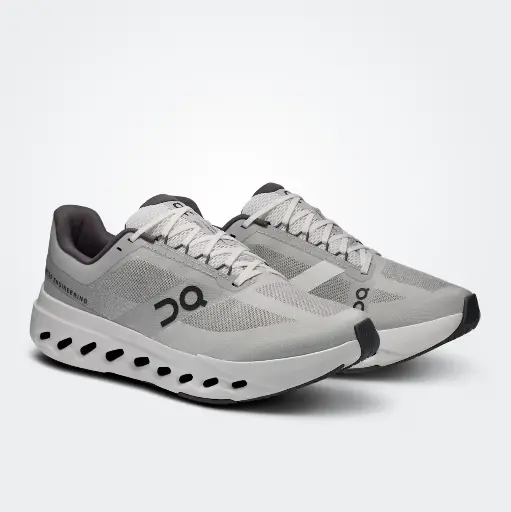 On Cloudsurfer Next Gen Wide Herren-Laufschuhe – Glacier | Weiß – Größe 43 EUR
